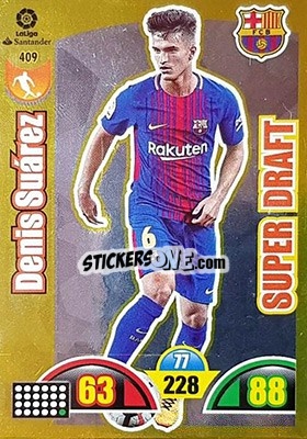 Sticker Denis Suárez - Liga Santander 2017-2018. Adrenalyn XL - Panini