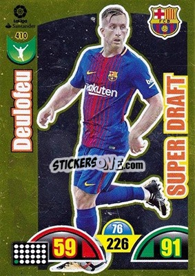 Sticker Deulofeu - Liga Santander 2017-2018. Adrenalyn XL n. 410 - Panini