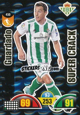 Sticker Guardado - Liga Santander 2017-2018. Adrenalyn XL n. 450 - Panini