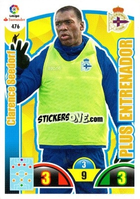 Sticker Clarence Seedorf - Liga Santander 2017-2018. Adrenalyn XL n. 476 - Panini