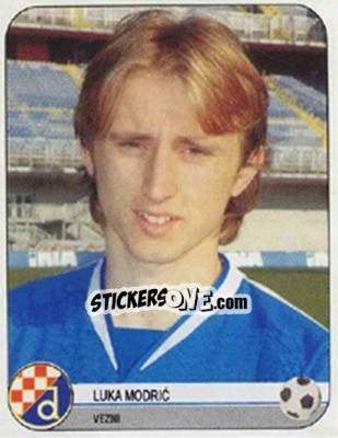 Sticker Luka Modric - Murano Nogomet 2005-2006 n. 36 - NO EDITOR