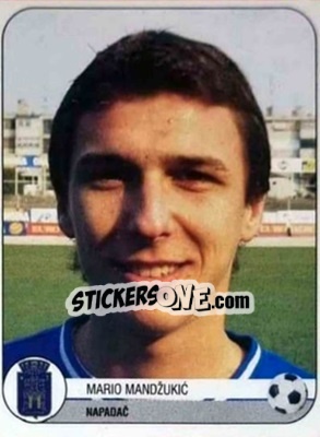 Sticker Mario Mandžukic - Murano Nogomet 2005-2006 n. 249 - NO EDITOR