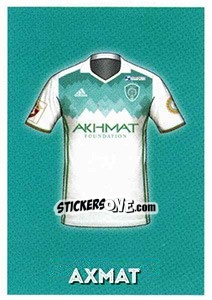 Sticker Ахмат (домашняя форма) - Russian Premier League 2017-2018 n. 11 - Panini