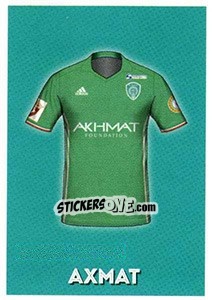 Sticker Ахмат (гостевая форма) - Russian Premier League 2017-2018 - Panini