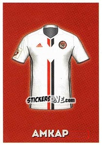 Sticker Амкар (гостевая форма) - Russian Premier League 2017-2018 n. 22 - Panini