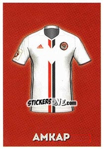 Sticker Амкар (гостевая форма) - Russian Premier League 2017-2018 - Panini