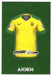 Sticker Анжи (гостевая форма) - Russian Premier League 2017-2018 - Panini