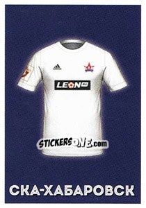 Sticker СКА-Хабаровск (гостевая форма) - Russian Premier League 2017-2018 - Panini