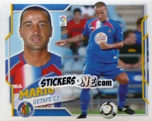 Sticker Mario (3B) - Liga Spagnola 2010-2011 n. 186 - Colecciones ESTE