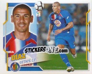 Cromo Diaz (5) - Liga Spagnola 2010-2011 - Colecciones ESTE