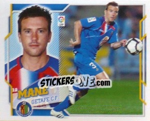 Sticker Mane  (7) - Liga Spagnola 2010-2011 n. 191 - Colecciones ESTE