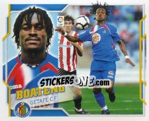 Sticker Boateng (8) - Liga Spagnola 2010-2011 n. 192 - Colecciones ESTE
