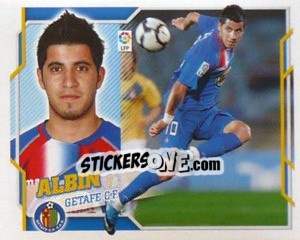 Cromo Albin (14B) - Liga Spagnola 2010-2011 n. 200 - Colecciones ESTE