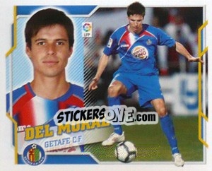 Sticker Del Moral (15) - Liga Spagnola 2010-2011 n. 201 - Colecciones ESTE