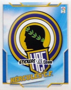 Figurina Escudo HERCULES - Liga Spagnola 2010-2011 - Colecciones ESTE