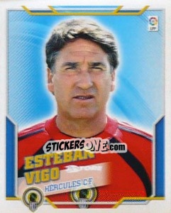 Cromo Esteban Vigo - Liga Spagnola 2010-2011 - Colecciones ESTE