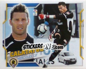 Cromo Calatayud (1) - Liga Spagnola 2010-2011 - Colecciones ESTE