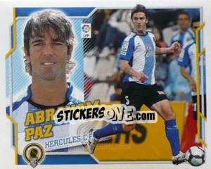 Cromo Abraham Paz (4) - Liga Spagnola 2010-2011 - Colecciones ESTE