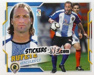 Figurina Rufete (11) - Liga Spagnola 2010-2011 - Colecciones ESTE