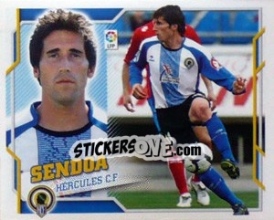 Cromo Sendoa (12A) - Liga Spagnola 2010-2011 - Colecciones ESTE