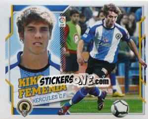 Sticker Kiko Femenia (14A) - Liga Spagnola 2010-2011 n. 227 - Colecciones ESTE
