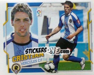 Cromo Cristian (14B) - Liga Spagnola 2010-2011 - Colecciones ESTE