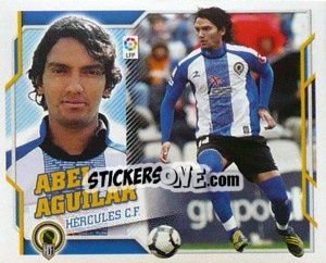 Sticker Abel Aguilar (9B) COLOCA - Liga Spagnola 2010-2011 n. 231 - Colecciones ESTE