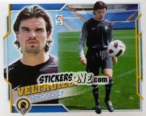 Sticker Velthuizen (2B)  COLOCA - Liga Spagnola 2010-2011 n. 232 - Colecciones ESTE