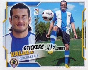 Sticker Nelson Valdez (15B) COLOCA - Liga Spagnola 2010-2011 - Colecciones ESTE