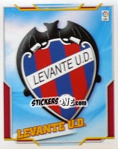 Figurina Escudo LEVANTE U.D. - Liga Spagnola 2010-2011 - Colecciones ESTE