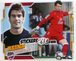 Sticker Reina (1) - Liga Spagnola 2010-2011 n. 243 - Colecciones ESTE
