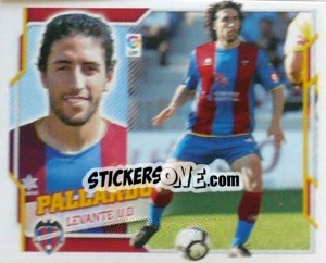 Figurina Pallardo (8A) - Liga Spagnola 2010-2011 - Colecciones ESTE