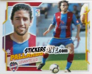 Sticker Pallardo (8A) - Liga Spagnola 2010-2011 n. 251 - Colecciones ESTE