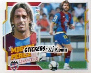 Sticker Miguel Perez (10A) - Liga Spagnola 2010-2011 n. 254 - Colecciones ESTE