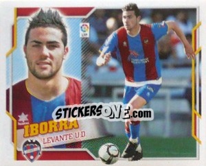 Sticker Iborra (11) - Liga Spagnola 2010-2011 n. 256 - Colecciones ESTE