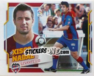 Sticker Xisco Nadal (13) - Liga Spagnola 2010-2011 n. 258 - Colecciones ESTE