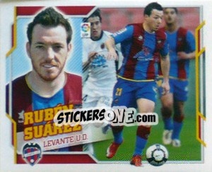 Cromo Ruben Suarez (14) - Liga Spagnola 2010-2011 n. 259 - Colecciones ESTE