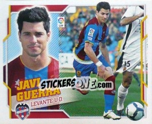 Sticker Javi Guerra (15) - Liga Spagnola 2010-2011 n. 260 - Colecciones ESTE