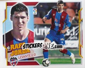 Figurina Rafa Jorda (16) - Liga Spagnola 2010-2011 - Colecciones ESTE