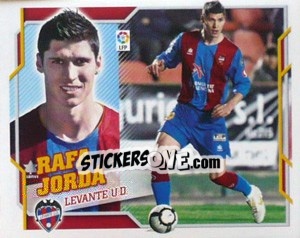 Sticker Rafa Jorda (16) - Liga Spagnola 2010-2011 n. 261 - Colecciones ESTE