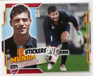 Sticker Munua (2B) COLOCA - Liga Spagnola 2010-2011 - Colecciones ESTE