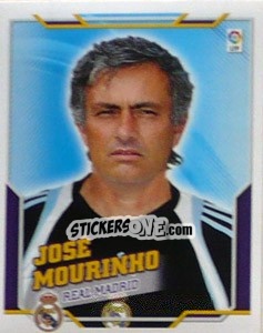 Cromo José Mourinho - Liga Spagnola 2010-2011 - Colecciones ESTE