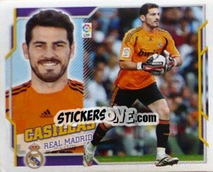 Cromo Casillas (1) - Liga Spagnola 2010-2011 - Colecciones ESTE