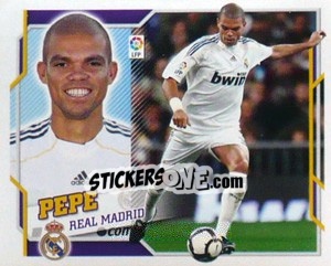 Sticker Pepe  (6A) - Liga Spagnola 2010-2011 n. 278 - Colecciones ESTE