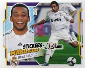 Sticker Marcelo  (7) - Liga Spagnola 2010-2011 n. 280 - Colecciones ESTE