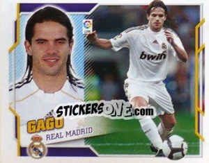 Sticker Gago (8) - Liga Spagnola 2010-2011 - Colecciones ESTE