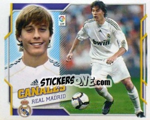 Sticker Canales (9) - Liga Spagnola 2010-2011 n. 282 - Colecciones ESTE
