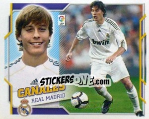 Cromo Canales (9) - Liga Spagnola 2010-2011 - Colecciones ESTE