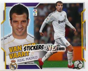 Sticker Van der Vaart (11A) - Liga Spagnola 2010-2011 n. 285 - Colecciones ESTE