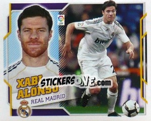 Sticker Xabi Alonso (12) - Liga Spagnola 2010-2011 n. 287 - Colecciones ESTE